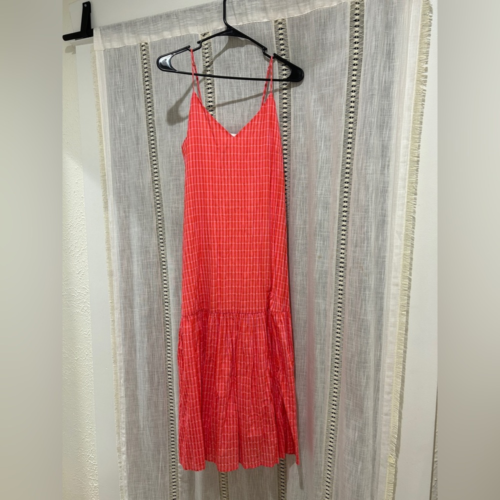 Lavender Brown Pink Maxi Sundress